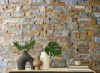 Кварцит, 3D панель из камня, 350х180 мм, Modern Multi Quartz
