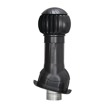 Комплект вентиляции Gervent monterrey, 125/ИЗ/160 мм черный