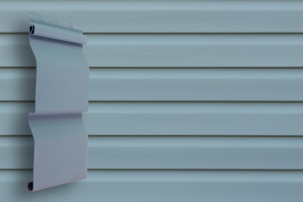 Сайдинг Grand Line, корабельная доска, L=3660 мм серия Classic Color Plus, цвет: голубой