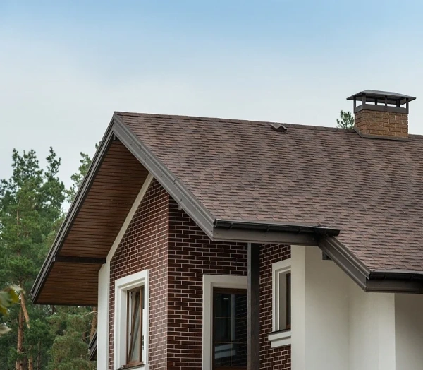 Битумная черепица Shinglas, Кантри цвет: умбра, 2.6 м² / уп.