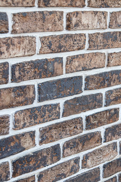 Кирпич ручной формовки Faber Jar Петровский штандарт полнотелый, цвет: коричнево-черный, под старину, М125, 215x102x65 мм