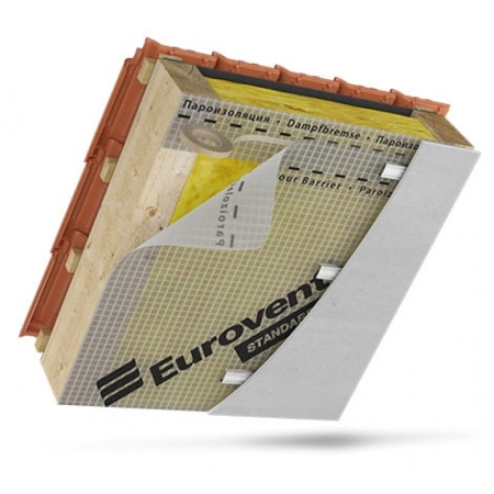 Eurovent STANDARD N 90, пароизоляционная армированная пленка, 75 м²