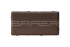 Тротуарная плитка Braer Прямоугольник 60 мм 200х100 мм, цвет: коричневый