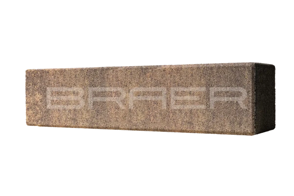 Тротуарная плитка Braer Паркет 60 мм 200х50 мм, цвет: Color Mix Прайд