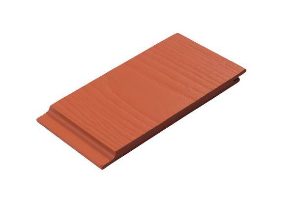 Фиброцементный сайдинг Бетэко Вудстоун клик 10 мм, 190х3000 мм цвет: RAL 8023