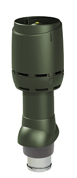 FLOW-вентиляционный выход Vilpe, 125/ ИЗ/ 500 мм зеленый