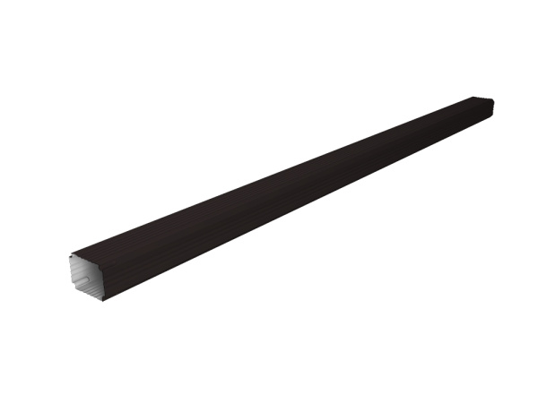 Труба гофрированная Vortex Lite Matt Ø 102 мм, L=3000 мм, RAL 9005