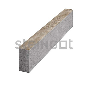 Бордюр садовый SteinGot 200 мм 1000х80 мм, цвет: травертин