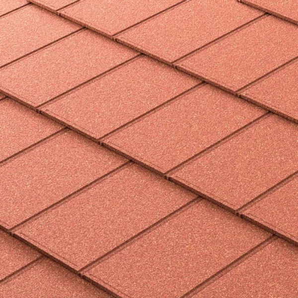 Композитная черепица Metrotile IPanel, 1340 х 430 мм цвет:  коричневый