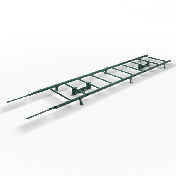 Лестница кровельная Roofsystems Prestige 400 Master фальц , L=3000 мм RAL 6005