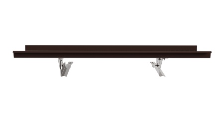 Мостик кровельный Borge, для натуральной черепицы, L=1500 мм RAL 8017