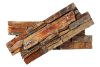 Сланец, 3D панель из камня, 550х200 мм, Country Cedar Slate