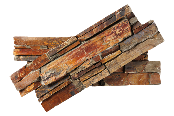 Сланец, 3D панель из камня, 550х200 мм, Country Cedar Slate