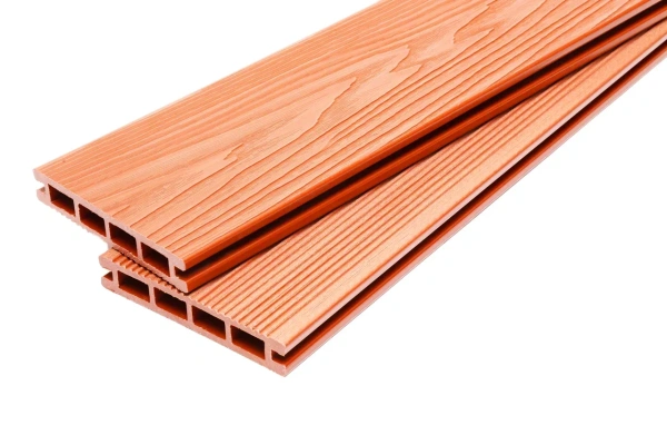 Террасная доска МПК из минерально-полимерного композита 140 мм, L= 6000 мм вельвет и тиснение, цвет: бронза