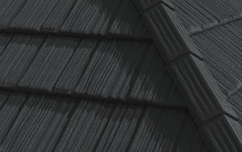 Композитная черепица Gerard Shake, 1250х371 мм цвет: charcoal