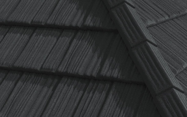 Композитная черепица Gerard Shake, 1250х371 мм цвет: charcoal