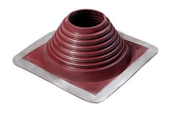 Проходной элемент Master Flash прямой №5, 102-178 мм силиконовый красный