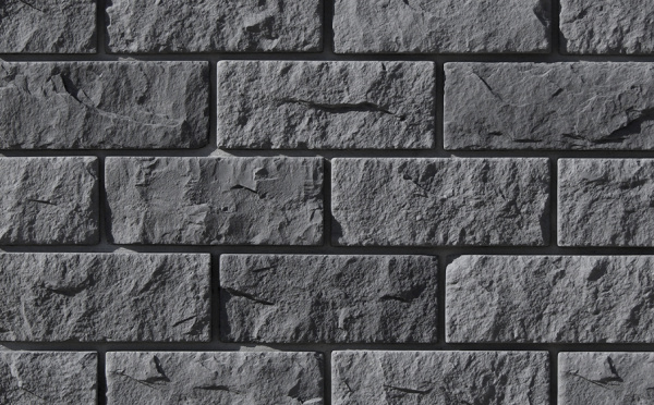 Фасадная плитка White Hills Йоркшир под Камень, цвет: 409-80 / черный