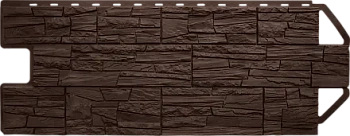 Фасадные панели Альта Профиль, Гранд каньон ЭКО, 1160 х 450 мм цвет: коричневый