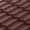 Композитная черепица Metrotile Gallo 1315 х 418 мм цвет: скарлет