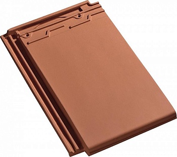 Керамическая черепица Rongguan Flat, цвет: медно-коричневый