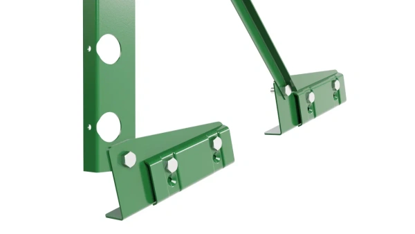 Ограждение кровельное для фальцевой кровли NewLine, H=600 мм, L= 3000 мм RAL 6002