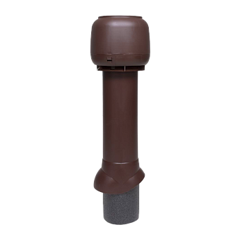 P-вентиляционный выход Vilpe, 125/ ИЗ/ 700 мм шоколадный