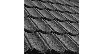 Композитная черепица Grand Line Barcelona new, 1350х417 мм цвет: эспрессо