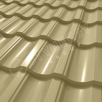 Металлочерепица Stynergy, Garda 0.5 мм, Corundum, RAL 1014