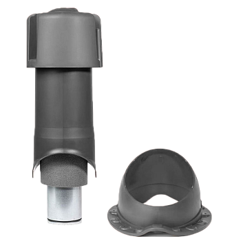 Комплект вентиляции Krovent Wave IS 125 серый