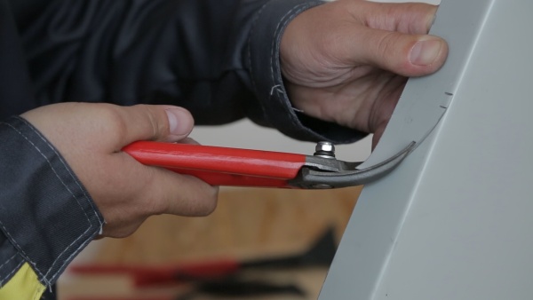 Ножницы Stubai, радиусные правые, 44 мм