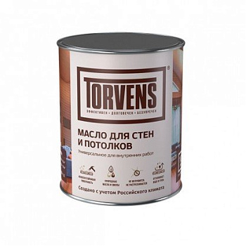 Масло для стен и потолков Torvens, уп. 5 л цвет: махагон