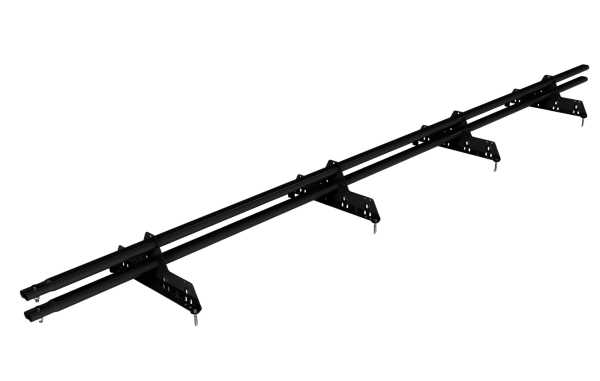 Снегозадержатель универсальный Roofsystems Prestige Next 4 опоры, 2 трубы, овал 45х25, L=3000 мм, RAL 9005