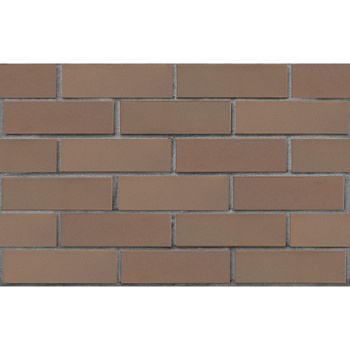 Кирпич облицовочный керамический ЛСР, 1НФ пустотелый, цвет: светло-коричневый Флеш Ультра, гладкий, М175, 250х120х65 мм