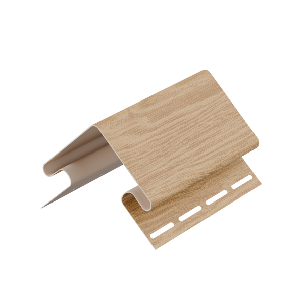 Внешний угол 75/15, Docke, L=3000 мм серия Lux под дерево, цвет: зрелый каштан