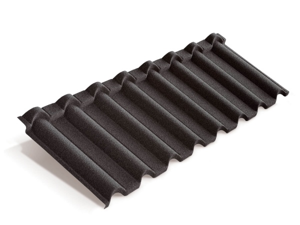 Композитная черепица Metrotile Gallo 1315 х 418 мм цвет: серый