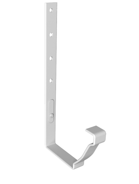 Крюк крепления желоба длинный полоса, Vortex Lite, Ø 130 мм, RAL 9003