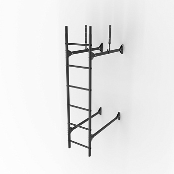Лестница стеновая, универсальная Roofsystems Prestige 600, L= 1200 мм RAL 8019