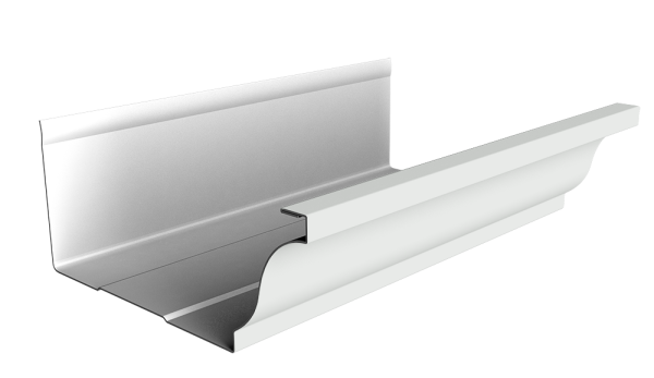 Желоб прямоугольный Vortex Project Ø210\145 мм, L=3000 мм, RAL 9003