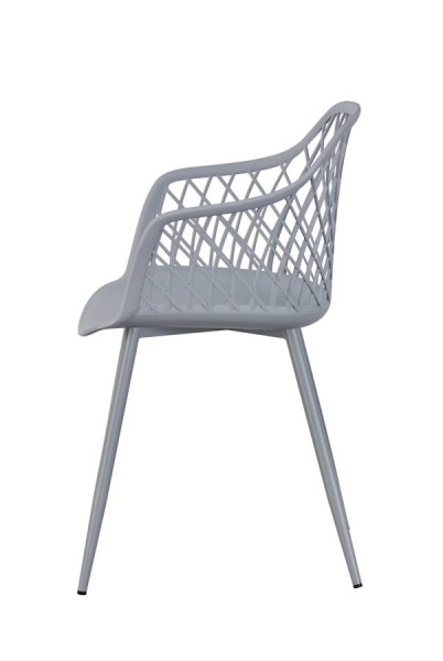 Стул пластиковый Дайкири, цвет: серый