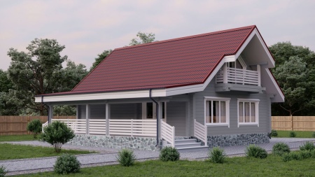 Черепица Ондулин, лист 1950 х 950 мм цвет: красный