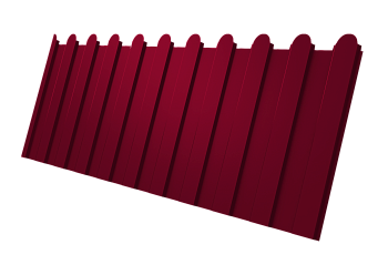 Профилированный лист GL C8 A, фигурный, 0.45 мм, PE, RAL 3003