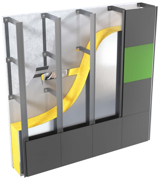 Eurovent ALUFIX лента односторонняя для пароизоляции 75 мм х 50 м