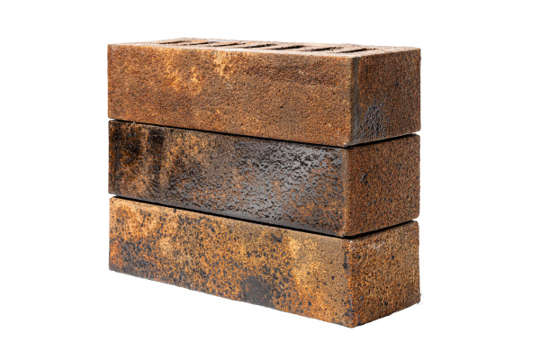 Кирпич облицовочный клинкерный Faber Jar, WDF пустотелый, цвет: коричневый, Петроградский, М300, 215x102x65 мм