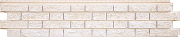 Фасадная панель Я фасад, Балтийский кирпич 1540 х 302 мм Classic, цвет: слоновая кость