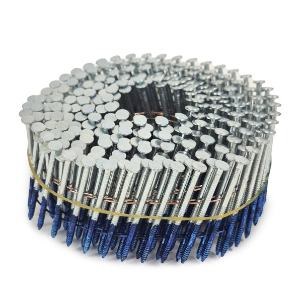 Строительные барабанные гвозди Finka 3.1х90 Ring NK, уп. 1600 шт