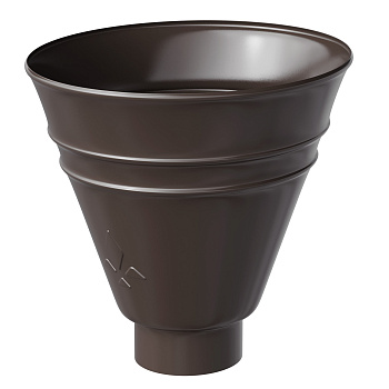 Воронка желоба Aquasystem Премиум Ø150/100 мм, PU Matt, RR 32