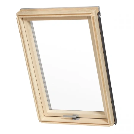 Мансардное окно RoofLITE+ 78х98 см AAY B900, Дерево, однокамерный стеклопакет