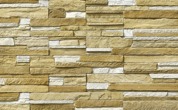 Декоративный камень White Hills Зендлэнд под Камень скалистый, цвет: 240-10 / бежевый