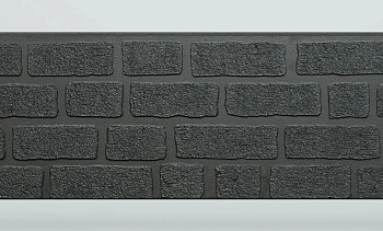 Панель FCS Simple под Кирпич, 15 мм, 360х1480 мм цвет: AA4117